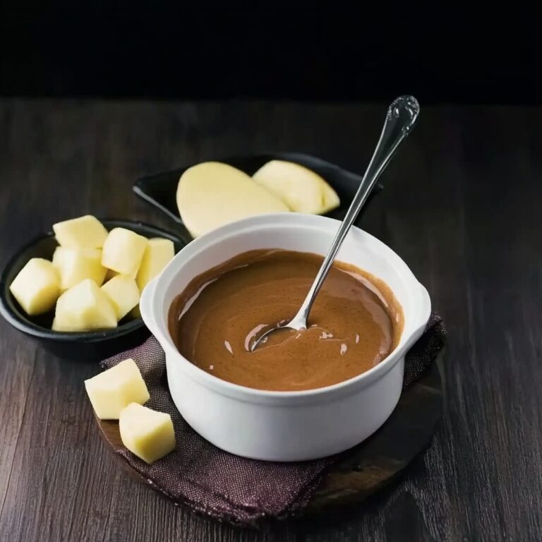 Velvety Dulce de Leche Fondue Recipe