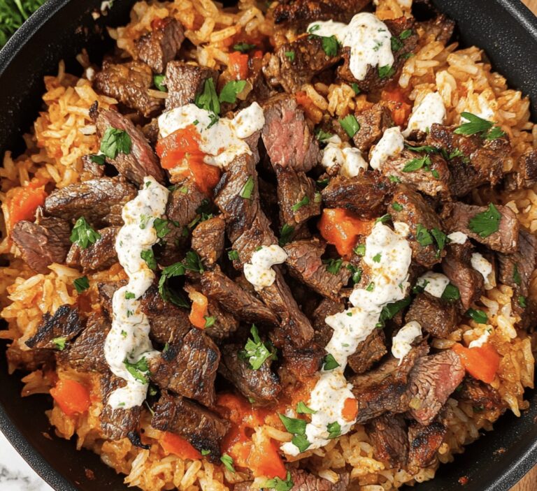 Steak & Queso Rice Recipe