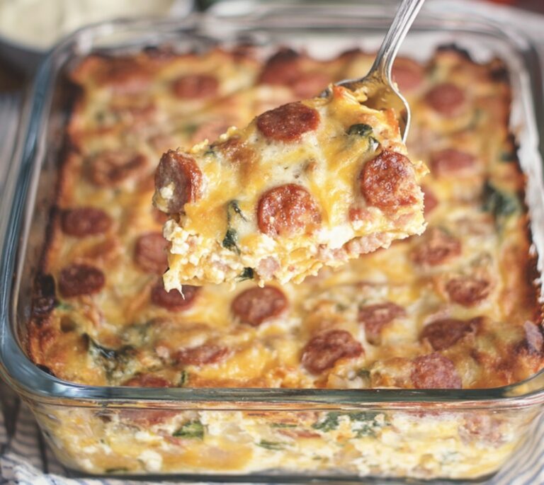 Hearty Sausage Breakfast Casserole Recipe