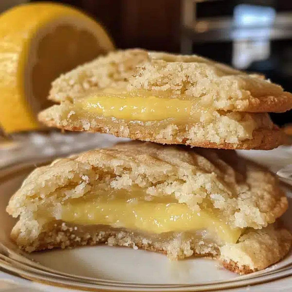 Stuffed Lemon Cookies Recipe
