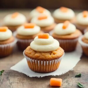 Moist Mini Carrot Cakes Recipe