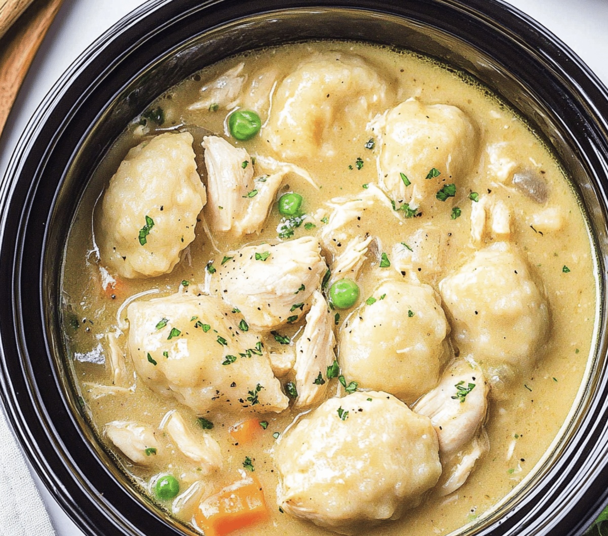 Crockpot Chicken And Dumplings Recipe