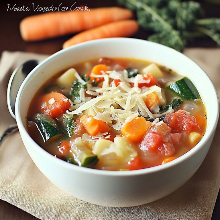 Comforting Tuscan Vegetable Soup Recipe