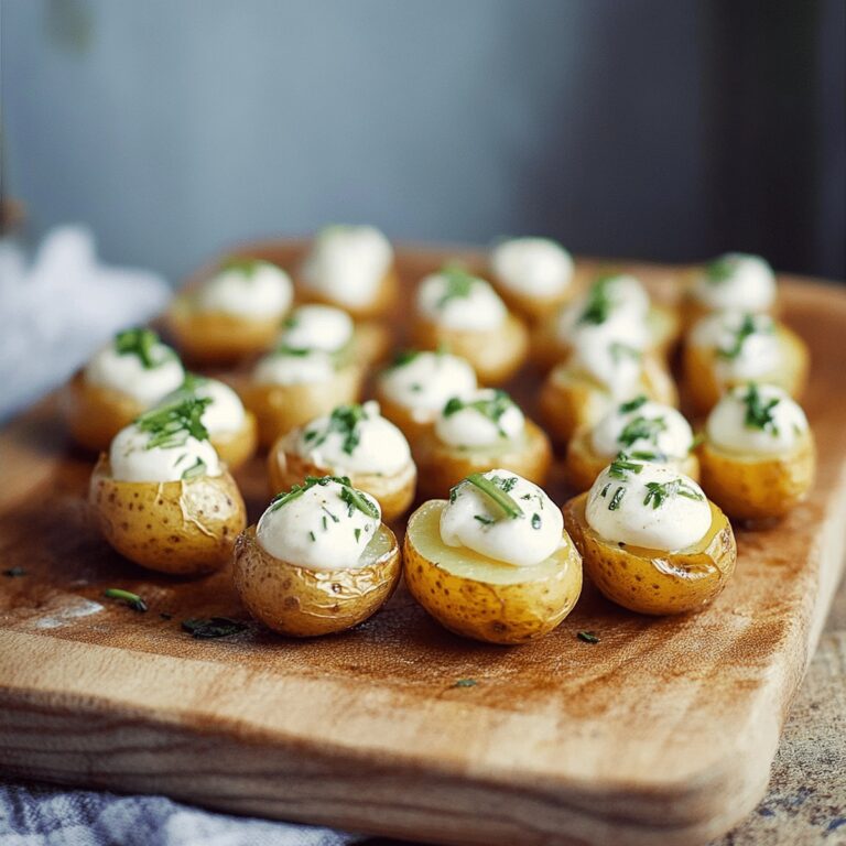Mini Baked Potatoes Recipe