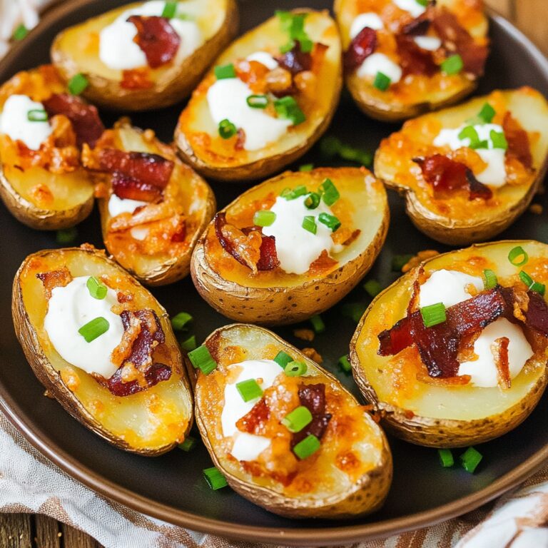 Crispy Potato Skins Recipe