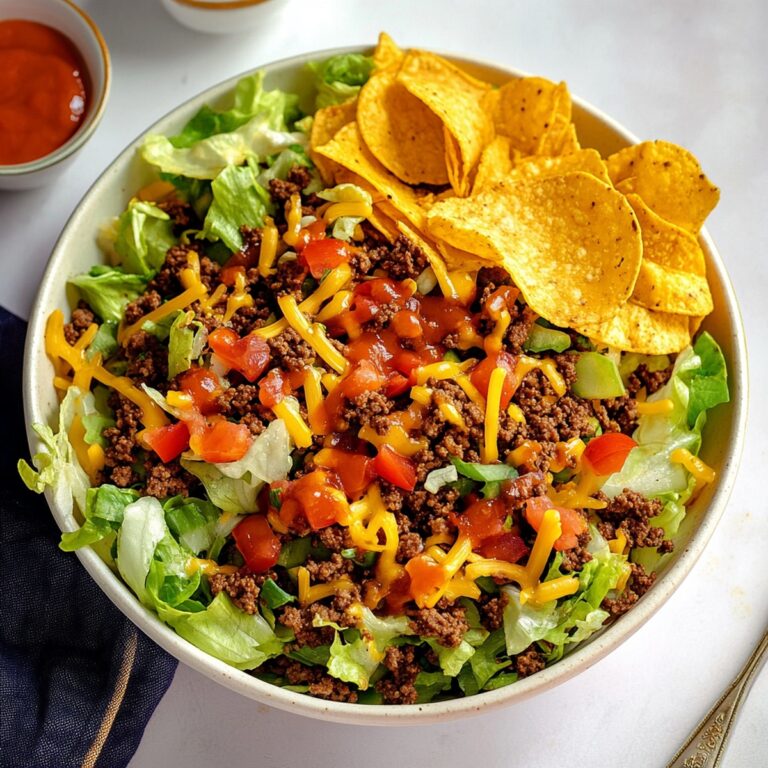 Hearty Ground Beef Taco Salad Recipe