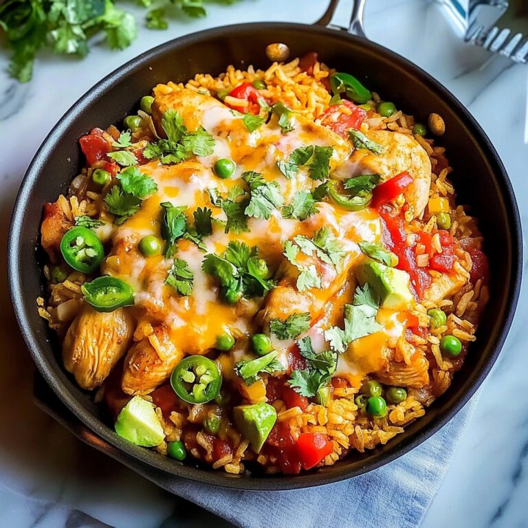 Hearty One Pan Mexican Chicken and Rice Recipe
