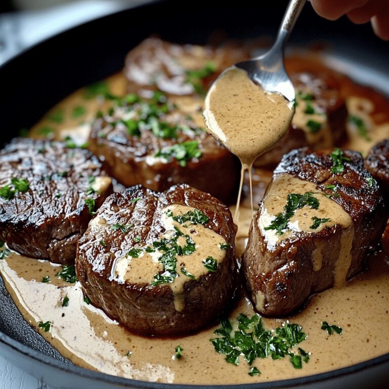 Garlic Cream Steak Bites Recipe