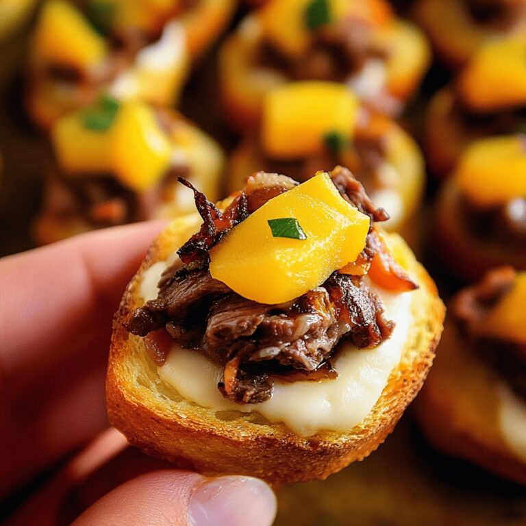Italian Beef Crostini Recipe