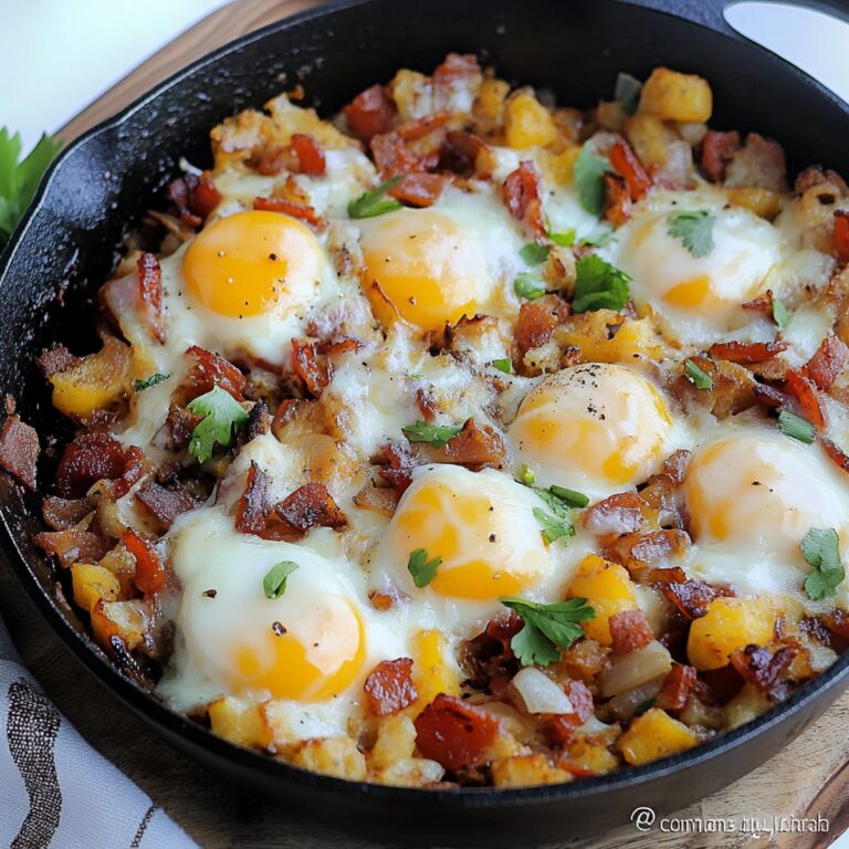 Hearty Loaded Breakfast Skillet Recipe