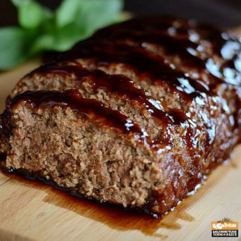 Succulent Balsamic Glazed Meatloaf Recipe
