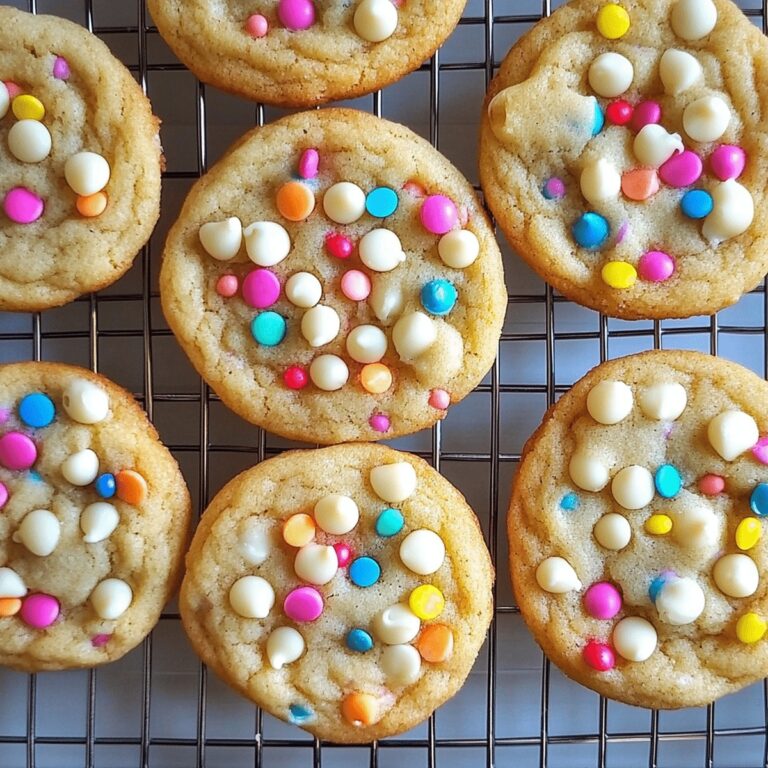 White Chocolate Confetti Cookies Recipe