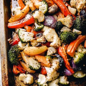 Crispy Oven Roasted Vegetables Recipe