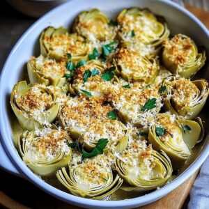 Canned Artichoke Hearts With Parmesan Breadcrumbs Recipe
