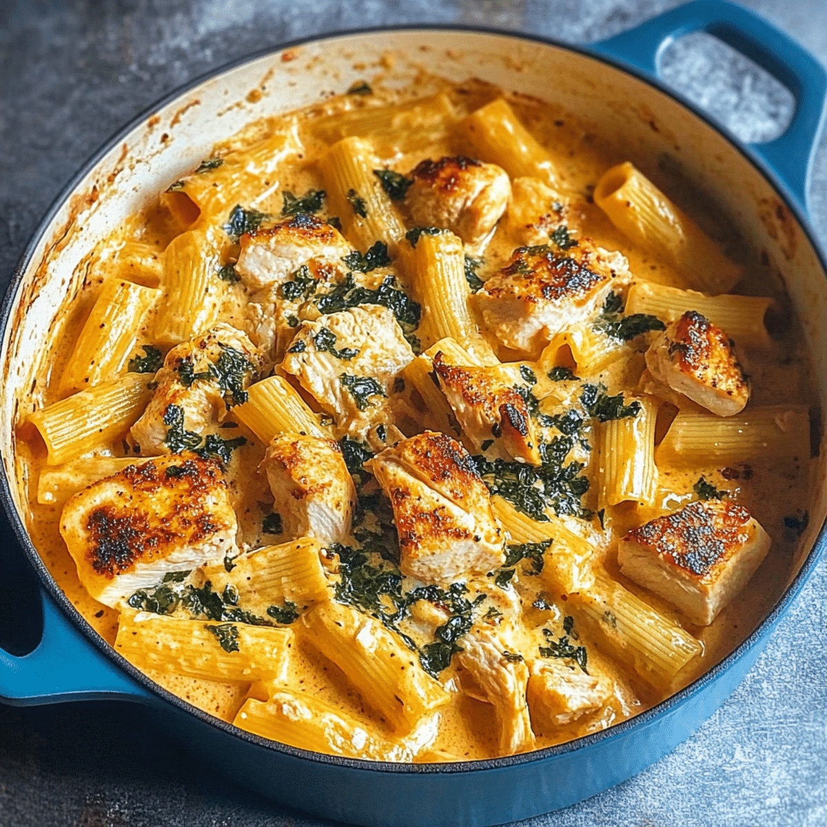 Easy Creamy Tuscan Chicken Pasta Recipe
