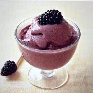 Blackberry-Banana Ice Cream Recipe