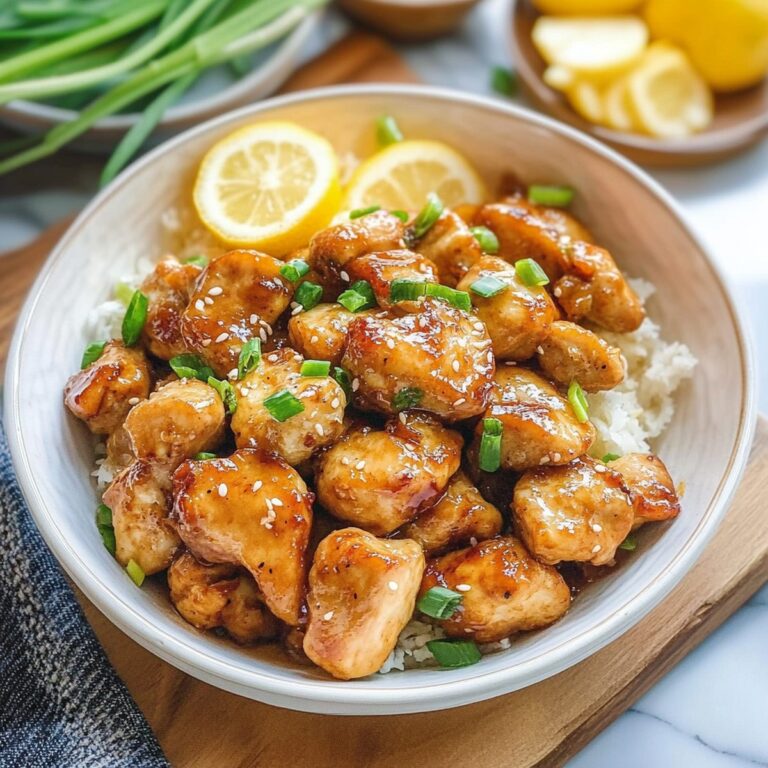 Vibrant Chinese Lemon Chicken Recipe