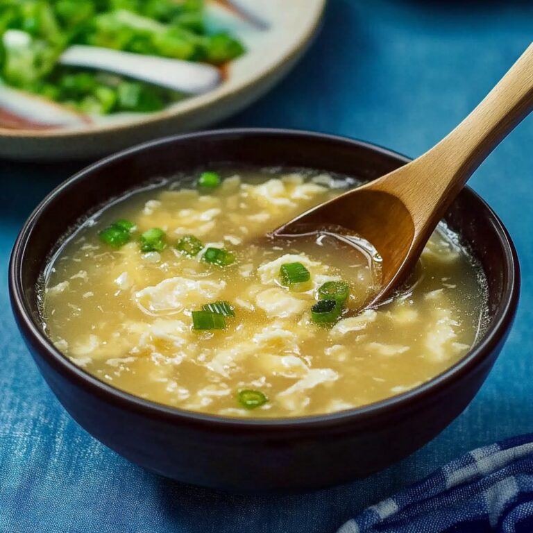 Silky Egg Drop Soup Recipe