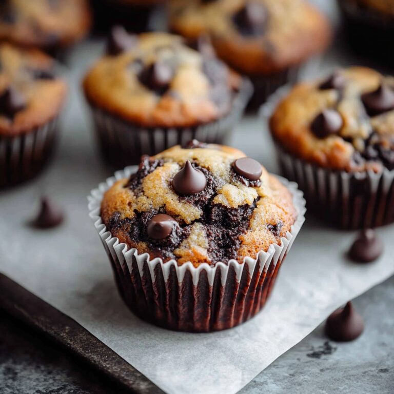Moist Banana And Chocolate Muffins Recipe