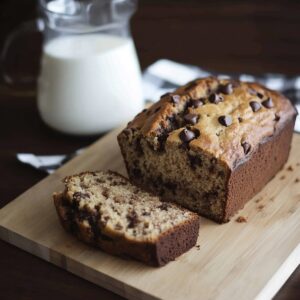Moist Banana Chocolate Chip Bread Recipe