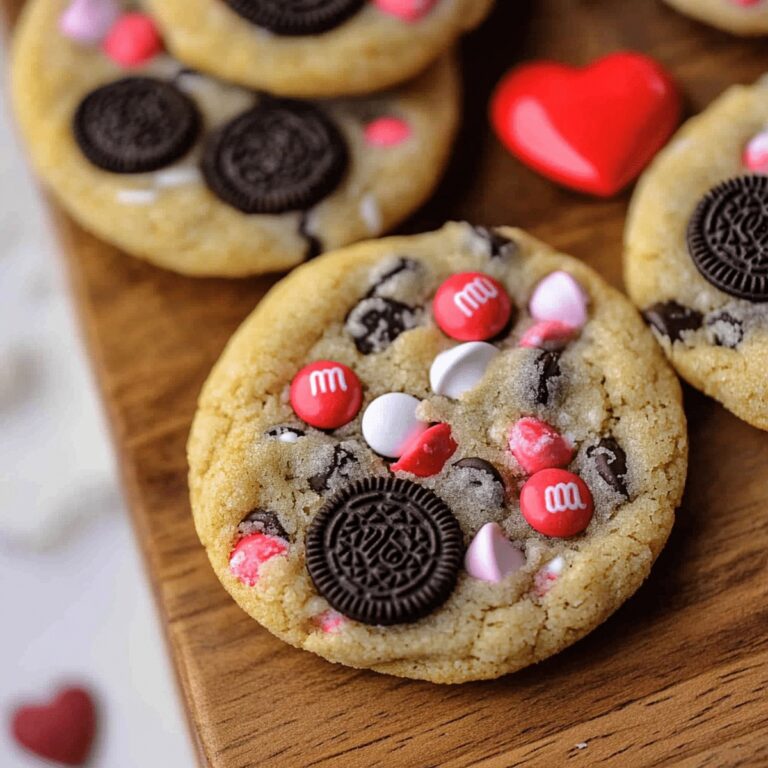 Valentines Day Oreo M&Ms Cookies Recipe