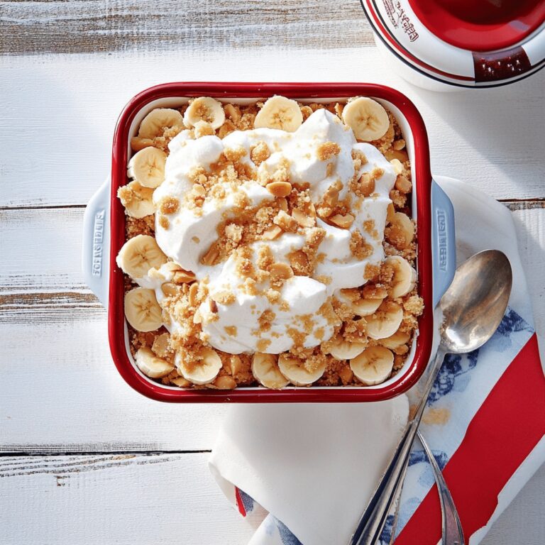 Salty Peanut Banana Pudding Recipe