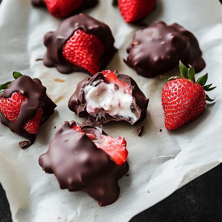 Blissful Chocolate-Covered Strawberry Yogurt Clusters Recipe