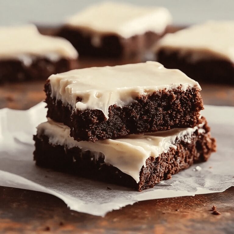 Brownies With Cream Cheese Frosting Recipe