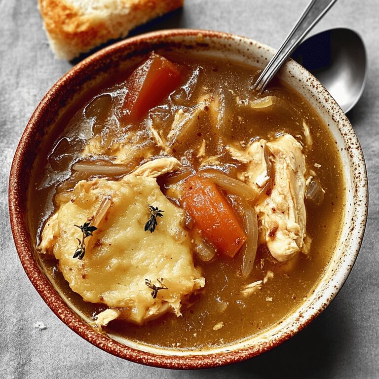 French Onion Chicken Soup Recipe