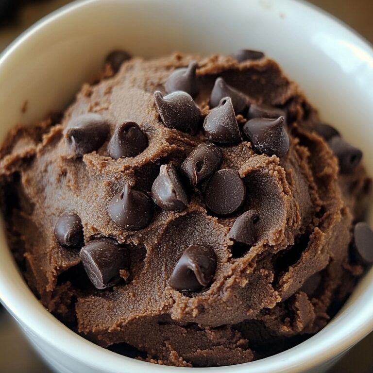 Decadent Triple Chocolate Delight Cookie Dough Recipe