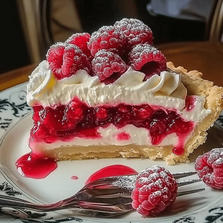 Lemon Raspberry Layered Pie Recipe