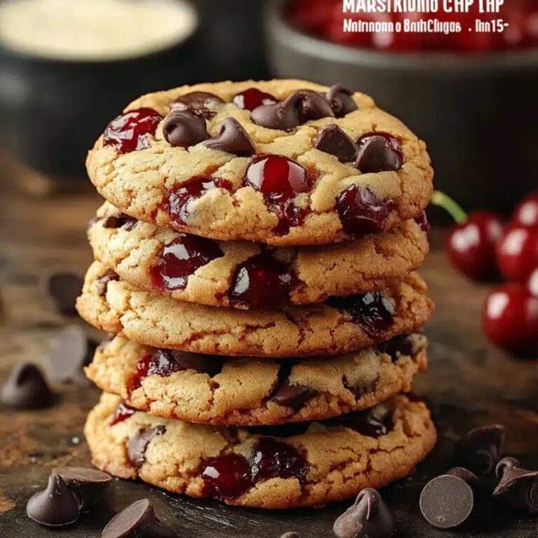 Indulgent Maraschino Cherry Chocolate Chip Cookies Recipe