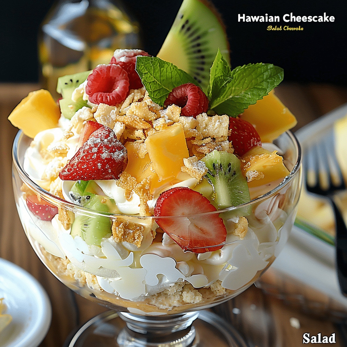 Hawaiian Cheesecake Salad Recipe