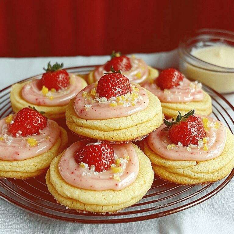 Strawberry Lemonade Cookies Recipe