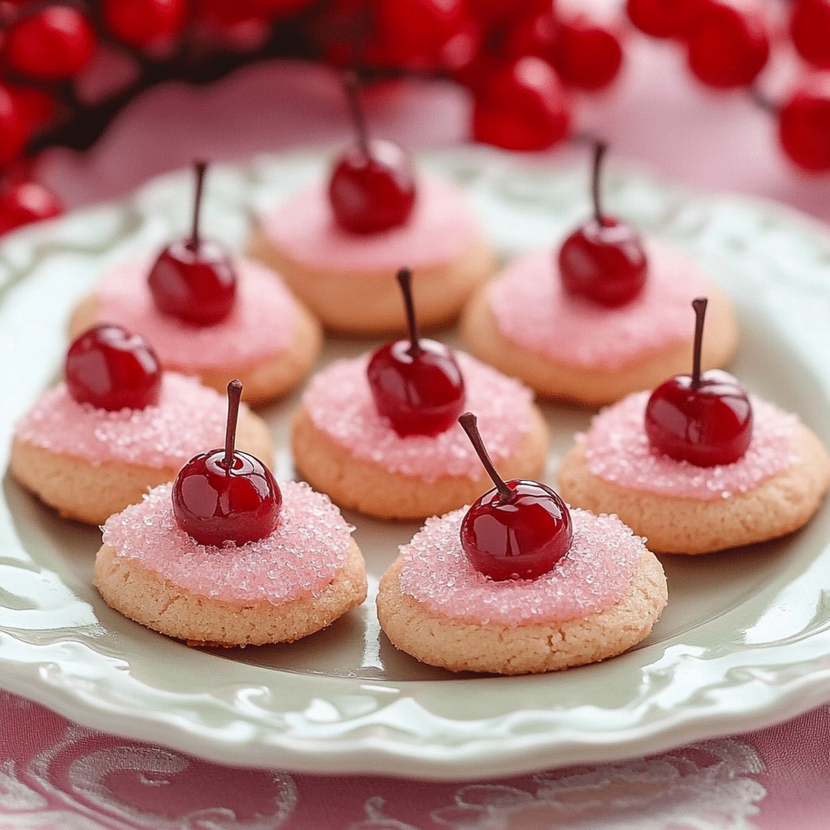 Cherry Blossom Cookies Recipe