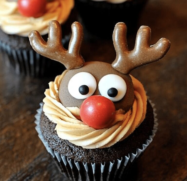 Perfect Rudolph The Reindeer Cupcakes Recipe