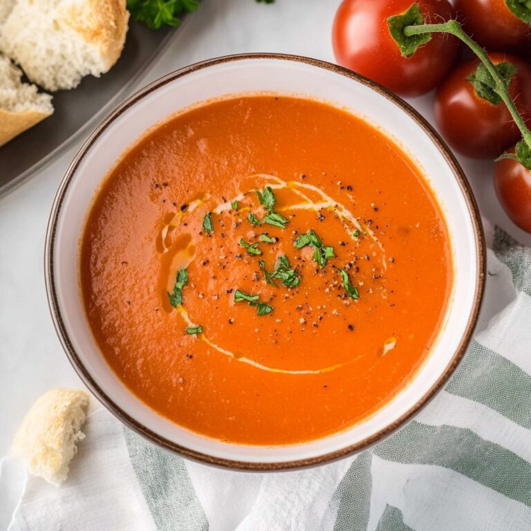 Hearty Slow Cooker Tomato Soup Recipe
