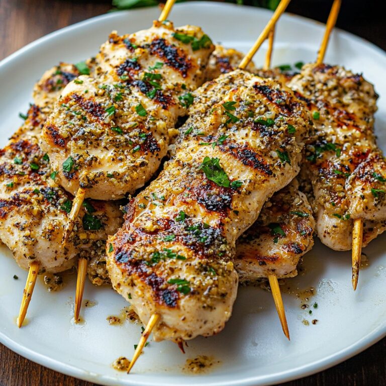 Juicy Garlic Parmesan Grilled Chicken Recipe