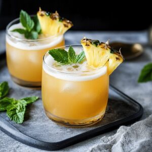 Bourbon Pineapple Smash Recipe