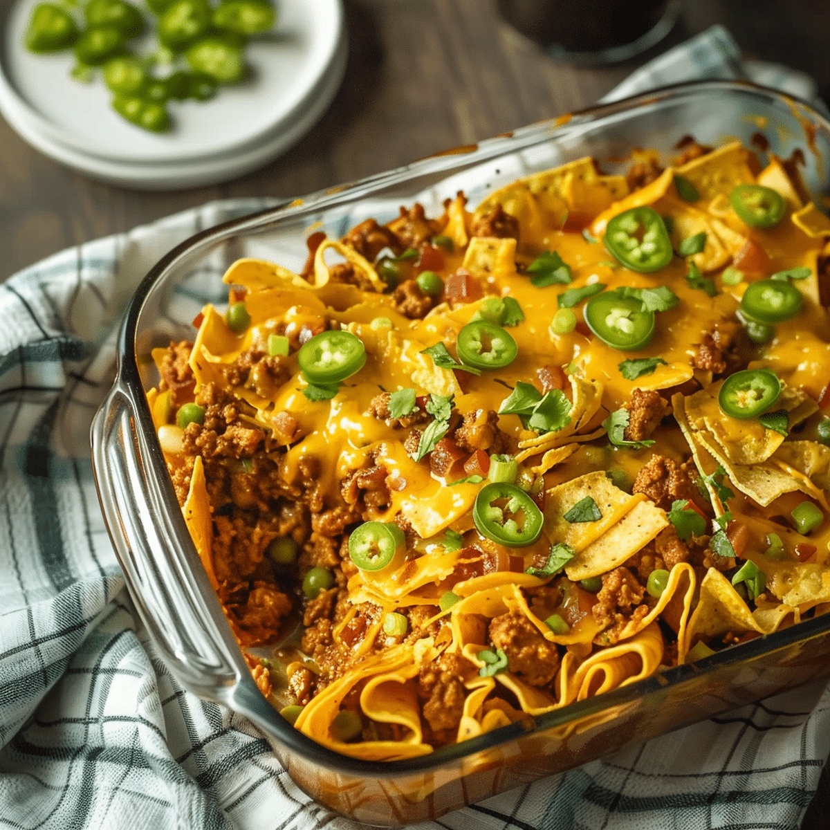 Spicy Walking Taco Casserole Recipe