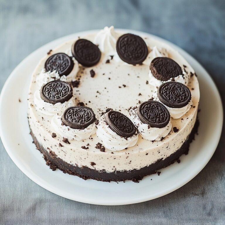 Silky No Bake Oreo Cheesecake Recipe