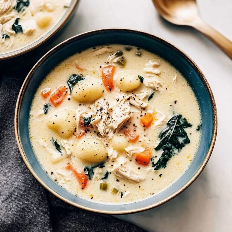 Hearty Crockpot Chicken Gnocchi Soup Recipe