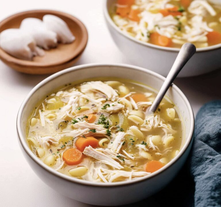 Hearty Crockpot Chicken Noodle Soup Recipe