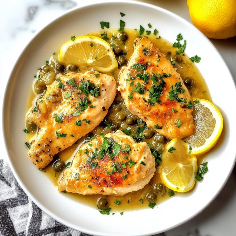 Tangy Chicken Piccata Recipe