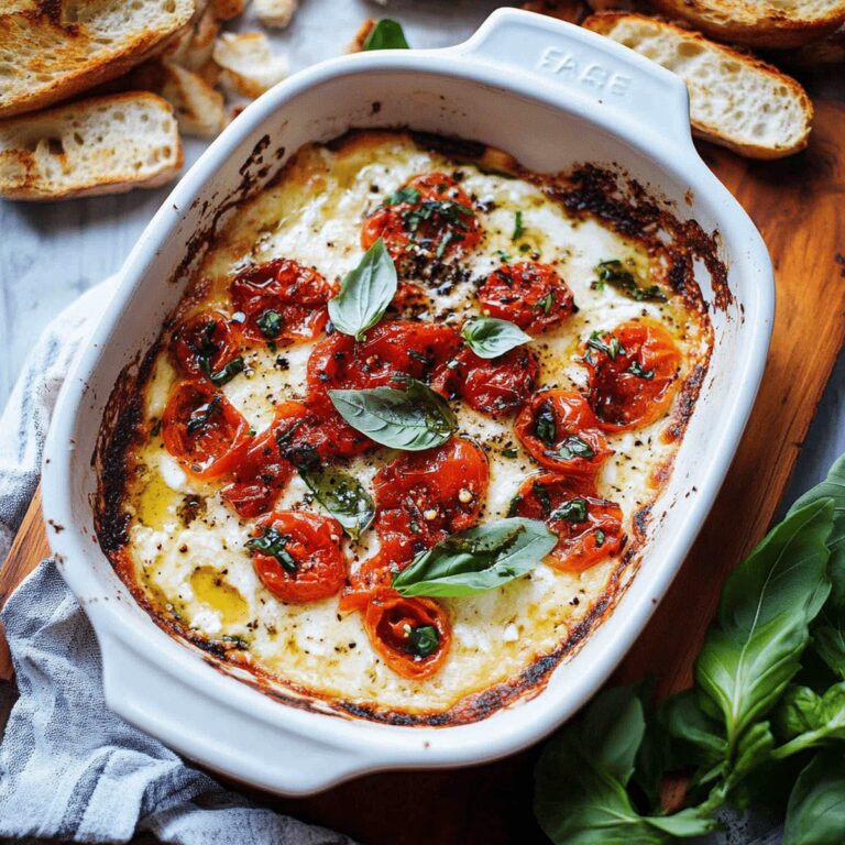 Baked Goat Cheese Bruschetta Dip Recipe