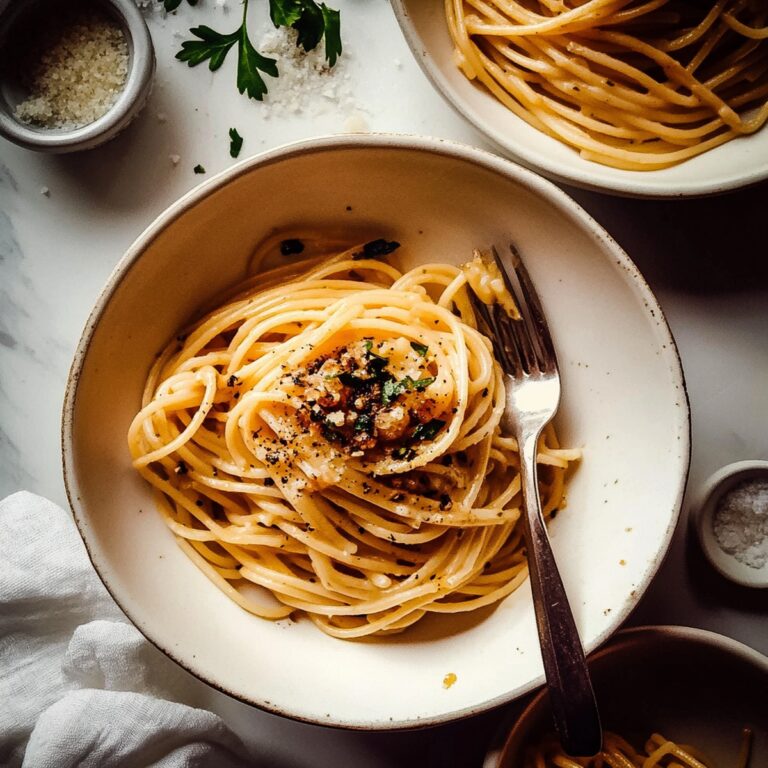 Savory Garlic And Oil Pasta Recipe