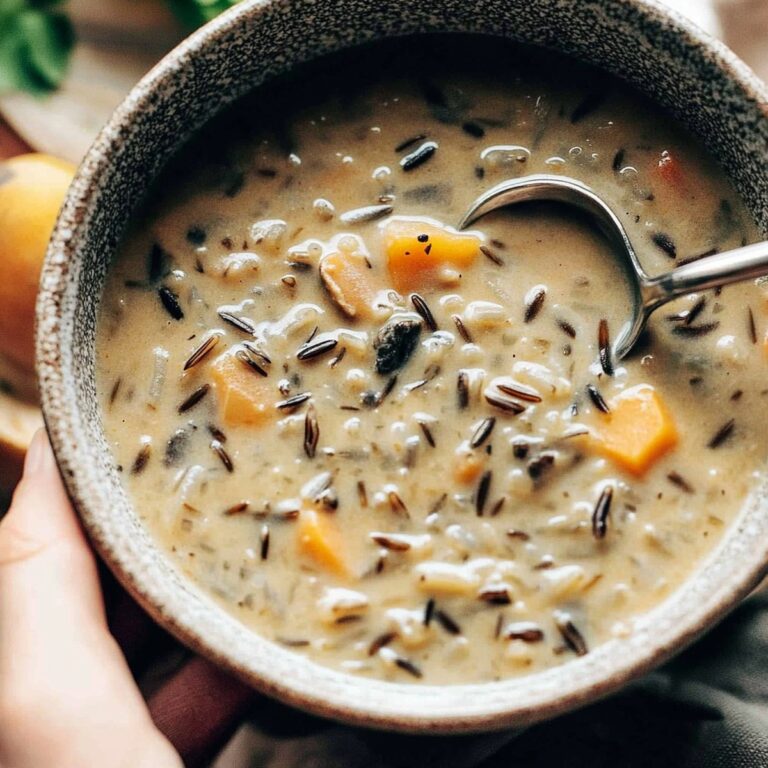 Hearty Instant Pot Wild Rice Soup Recipe