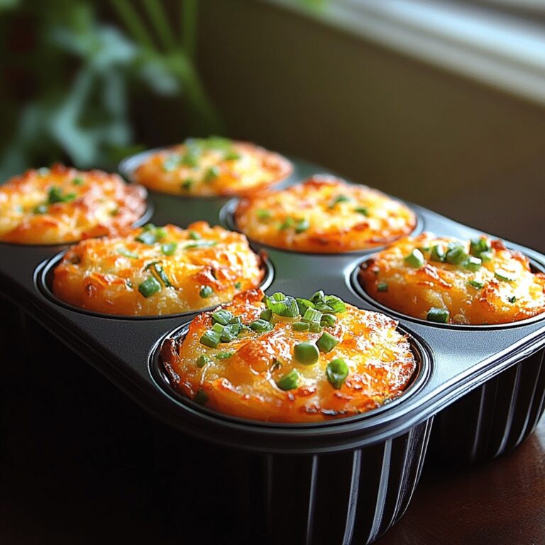 Easy Muffin Pan Veggie Fricos Recipe
