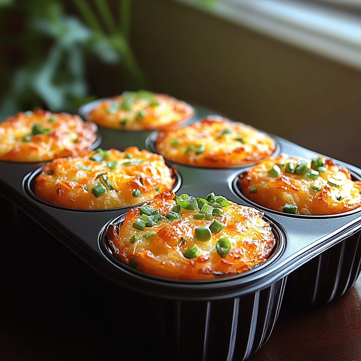 Easy Muffin Pan Veggie Fricos Recipe