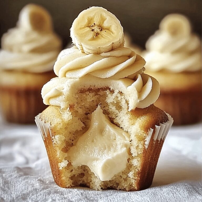 Banana Cream Cheese Cupcakes Recipe